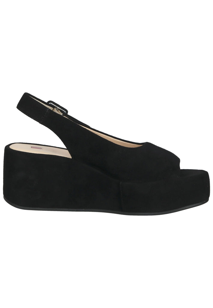 Högl Sandalen Veloursleder Schwarz