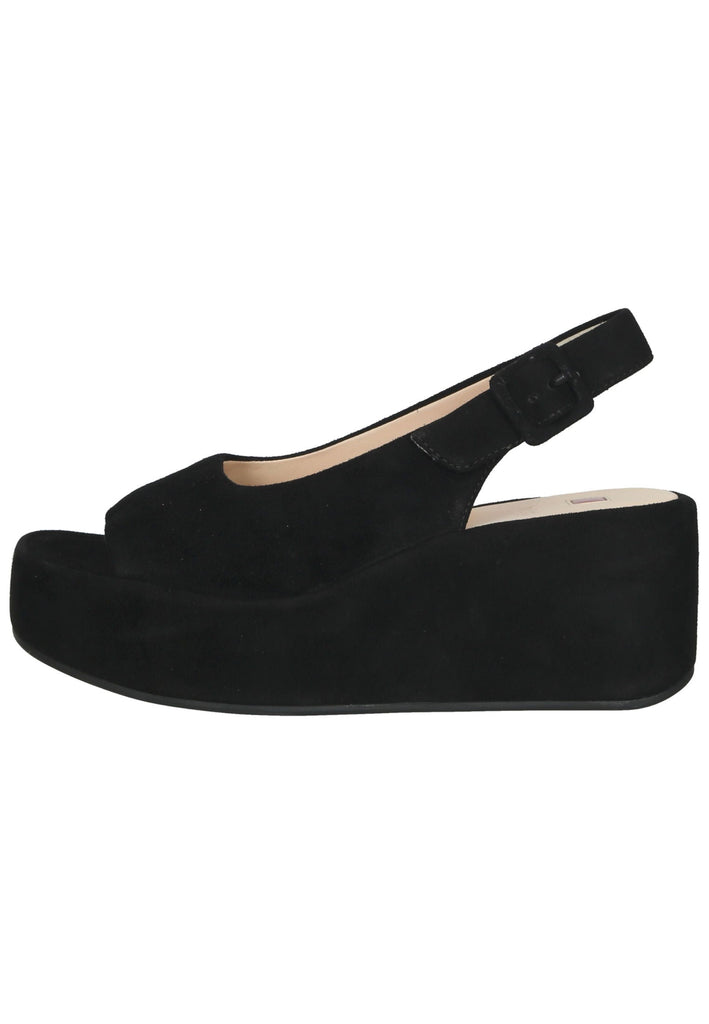 Högl Sandalen Veloursleder Schwarz