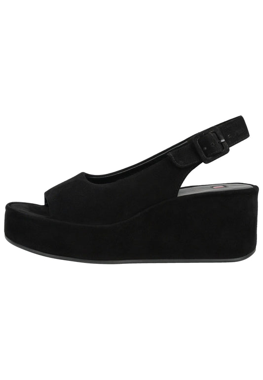 Högl Sandalen Veloursleder Schwarz