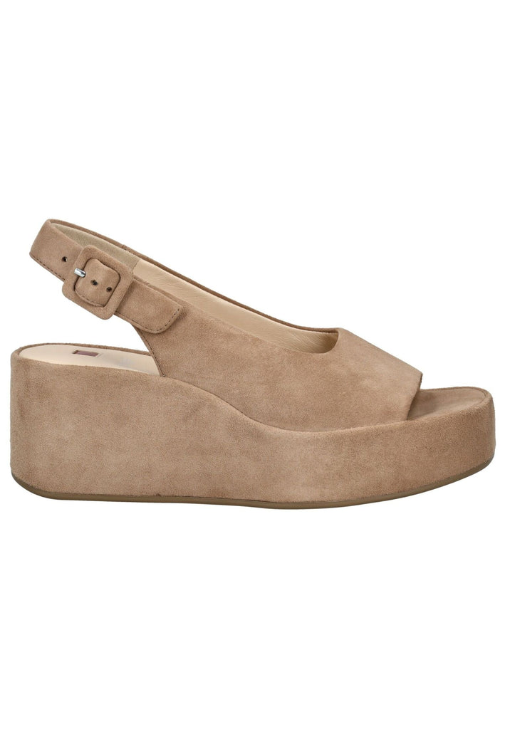 Högl Sandalen Veloursleder Taupe