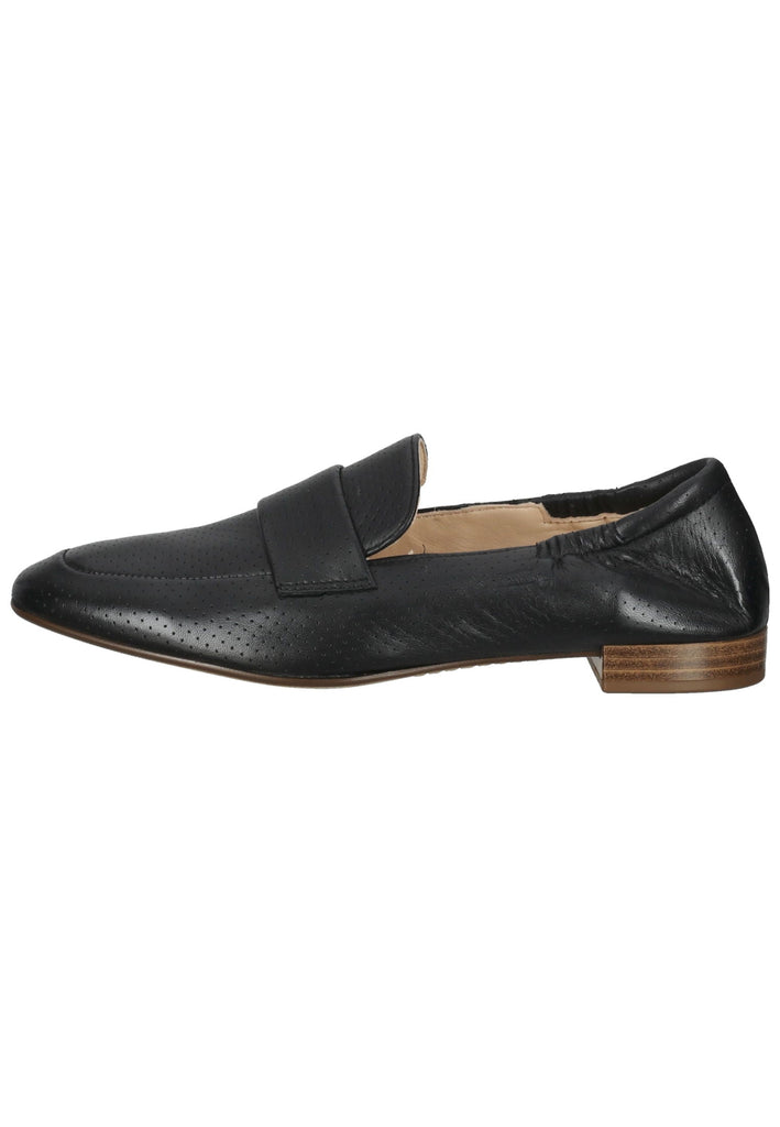 Högl Slipper Glattleder Schwarz