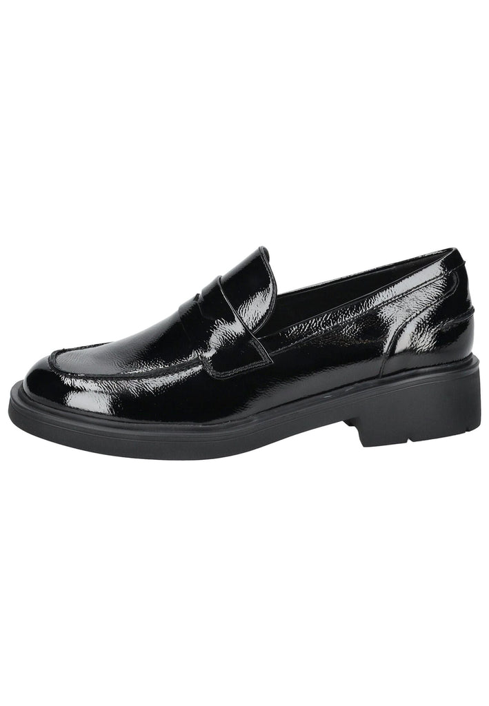 Slipper Högl Slipper Leder Schwarz Lack