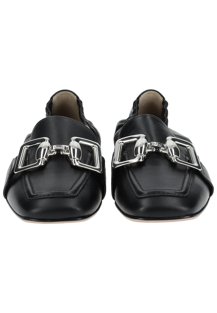 Högl Slipper Leder Schwarz