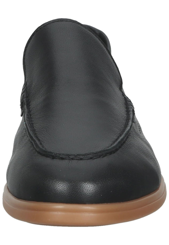 Högl Slipper Leder Schwarz