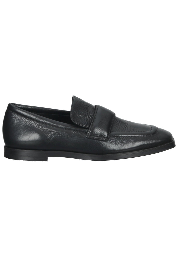 Högl Slipper Leder Schwarz