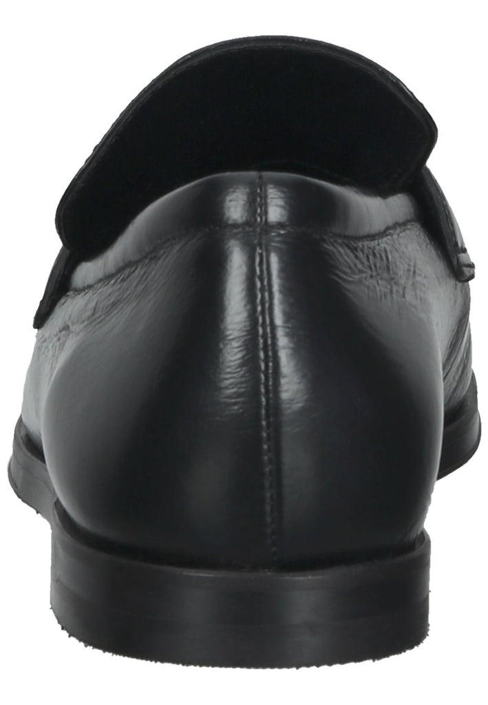 Högl Slipper Leder Schwarz