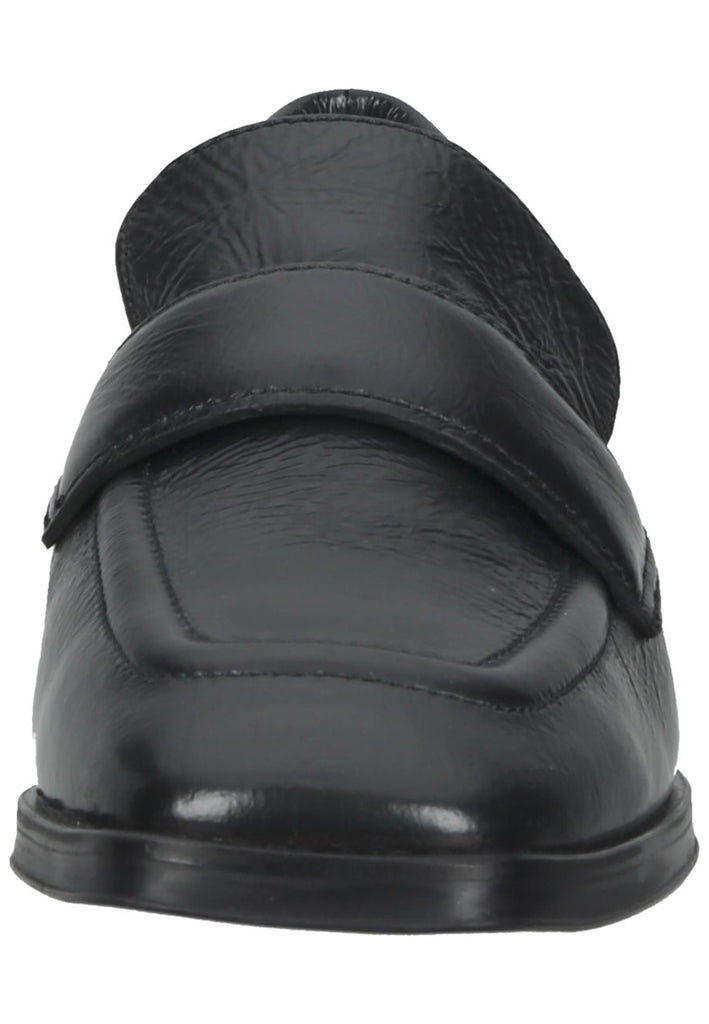 Högl Slipper Leder Schwarz