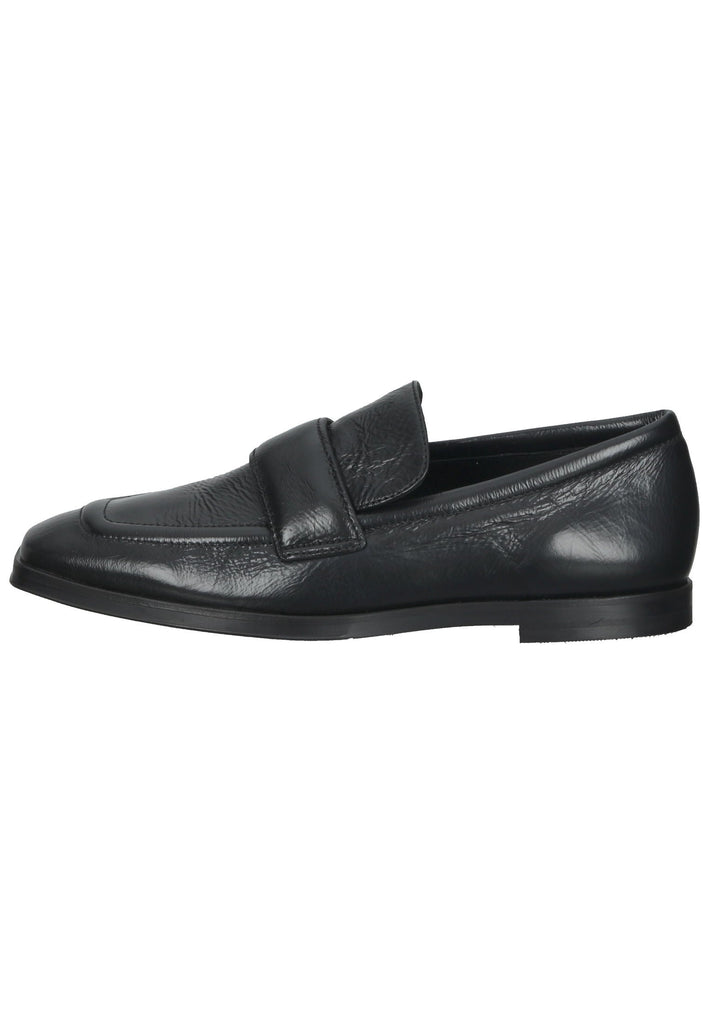 Högl Slipper Leder Schwarz