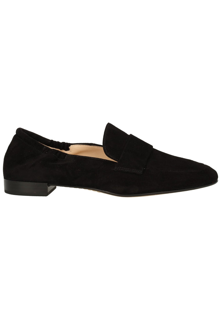 Högl Slipper Leder Schwarz