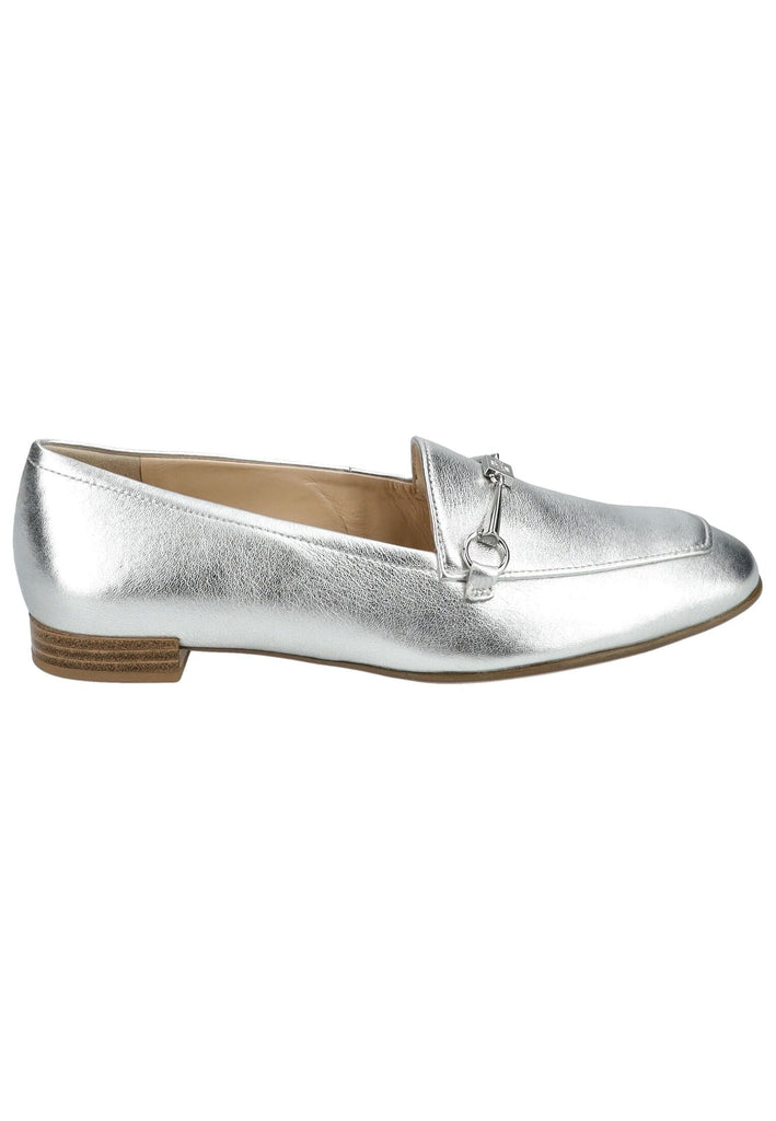 Högl Slipper Leder Silber