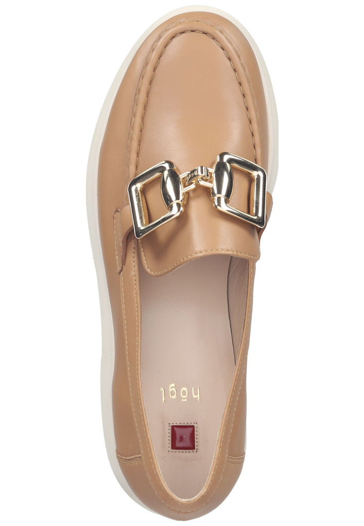 Högl Slipper Leder Toffee