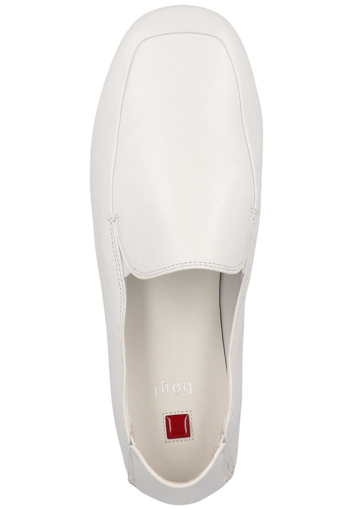 Högl Slipper Leder Weiß