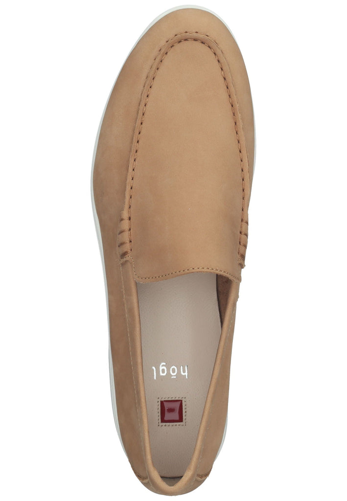 Högl Slipper Nubukleder Toffee
