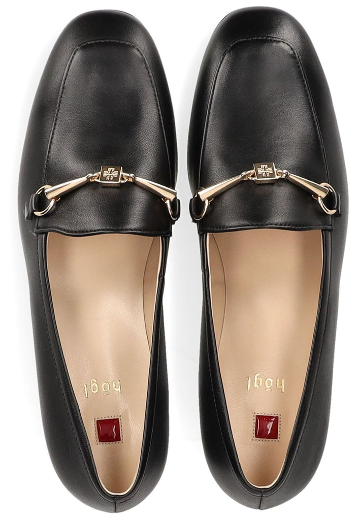 Högl Slipper Samt Schwarz