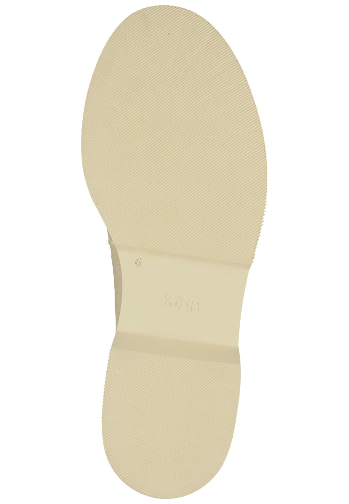 Högl Slipper Veloursleder Beige