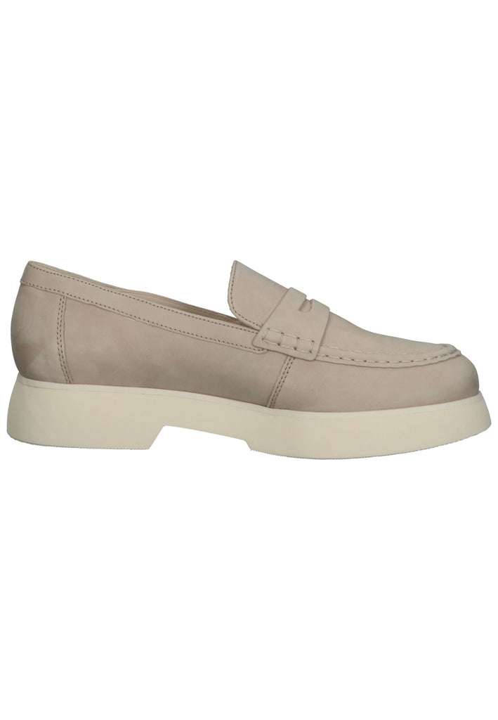 Högl Slipper Veloursleder Beige