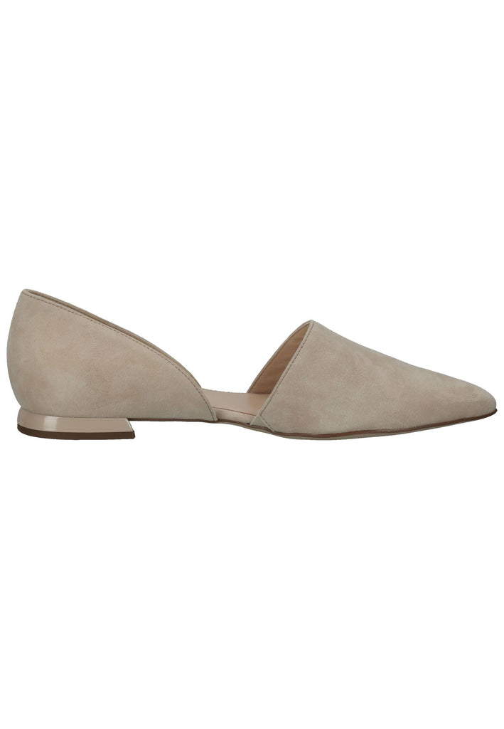 Högl Slipper Veloursleder Hellgrau