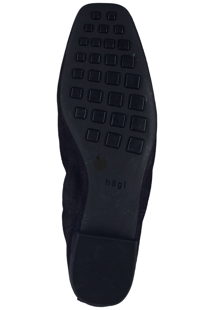 Högl Slipper Veloursleder Ocean