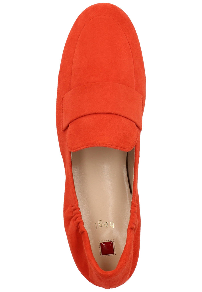 Högl Slipper Veloursleder Orange