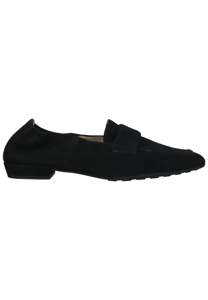 Högl Slipper Veloursleder Schwarz