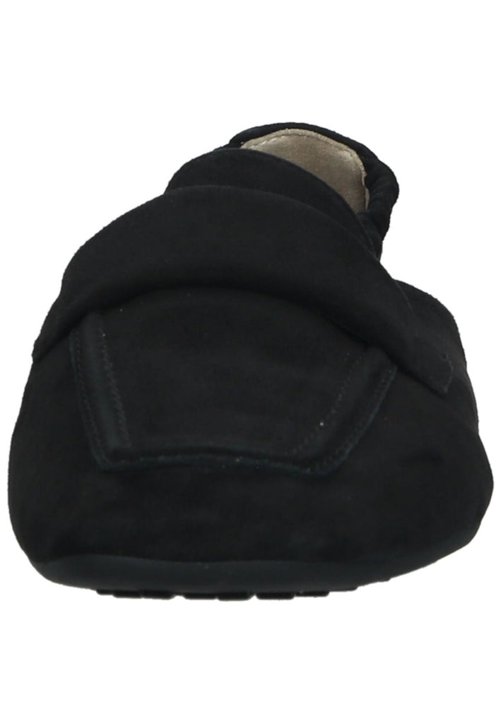 Högl Slipper Veloursleder Schwarz