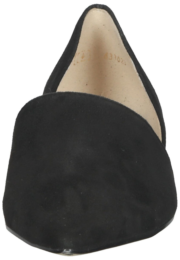 Högl Slipper Veloursleder Schwarz