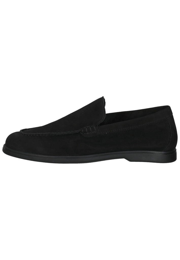 Högl Slipper Veloursleder Schwarz