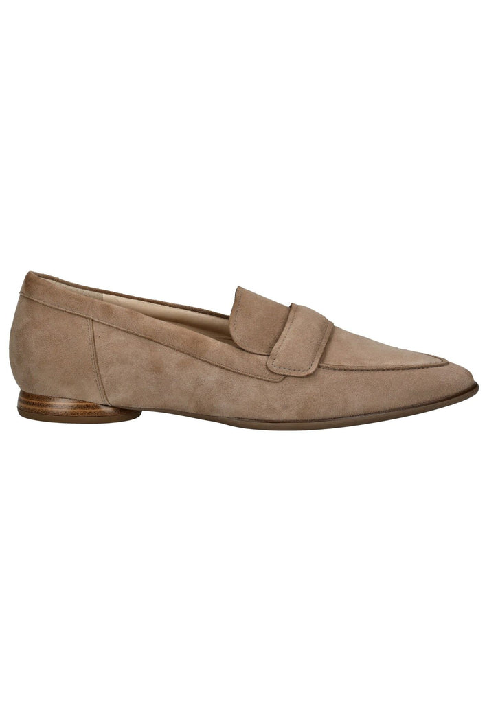 Högl Slipper Veloursleder Taupe