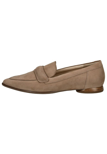 Högl Slipper Veloursleder Taupe