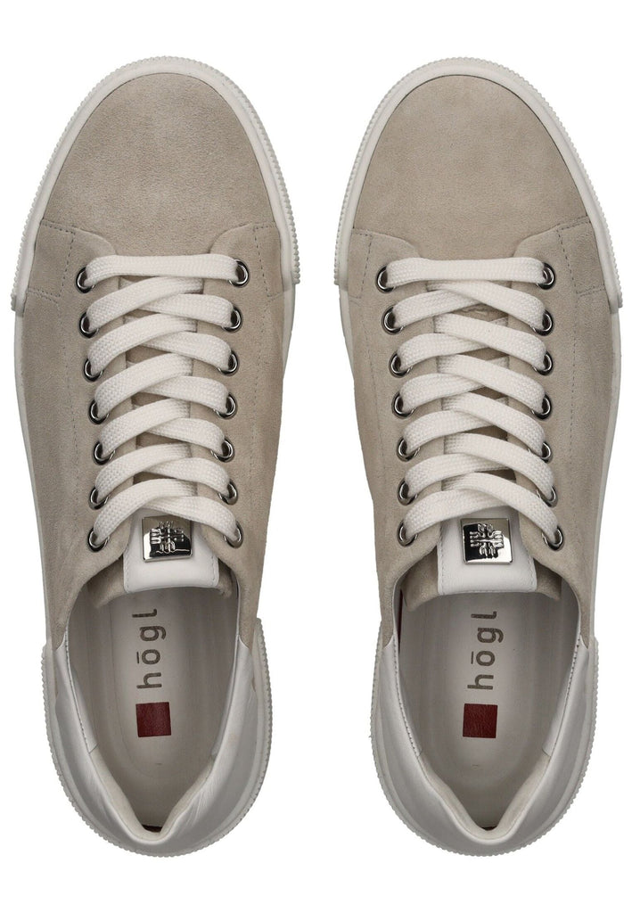 Högl Sneaker Leder Beige/Weiß
