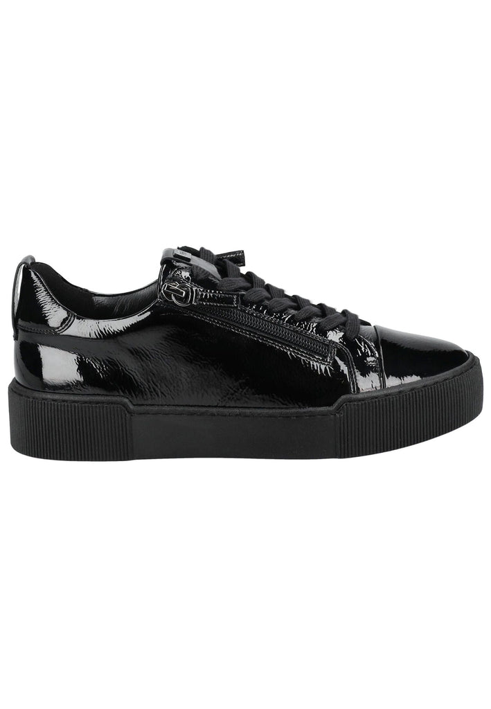 Högl Sneaker Leder Schwarz Lack