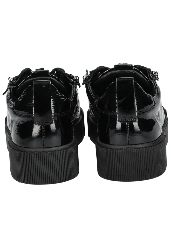 Högl Sneaker Leder Schwarz Lack