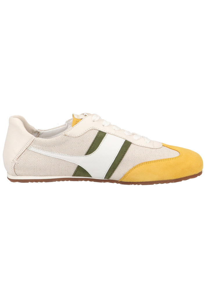Högl Sneaker Leder/Textil Beige/Gelb