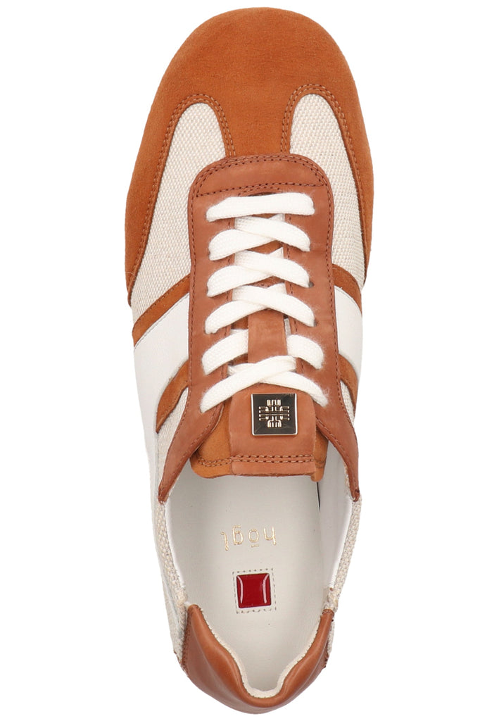 Högl Sneaker Leder/Textil Braun/Beige