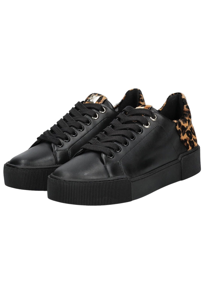 Högl Sneaker Leder/Textil Schwarz Kombi