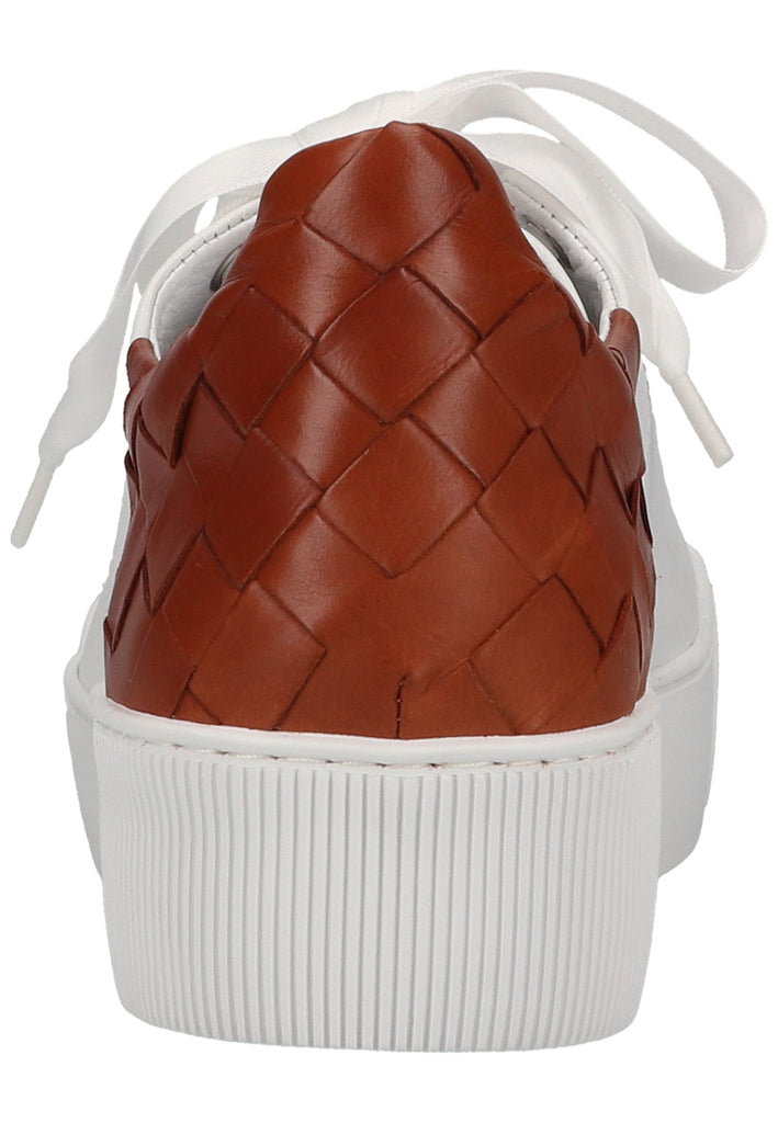 Högl Sneaker Leder Weiß/Braun