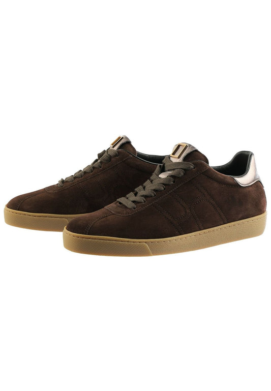 Högl Sneaker Veloursleder Braun