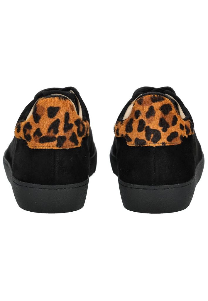 Högl Sneaker Veloursleder Schwarz Kombi