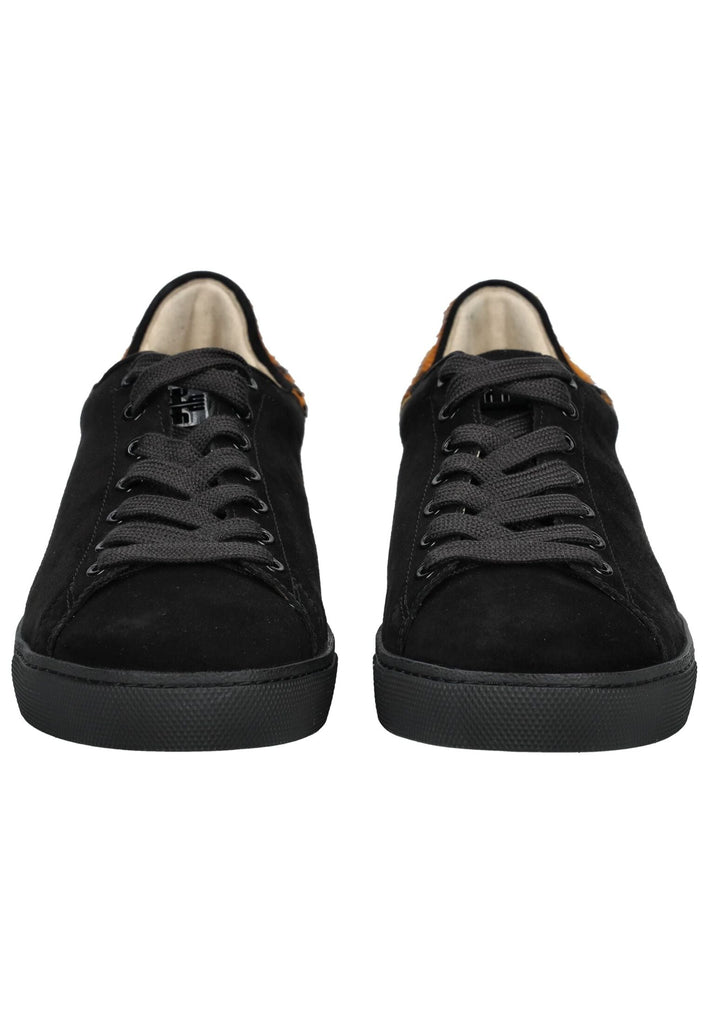 Högl Sneaker Veloursleder Schwarz Kombi