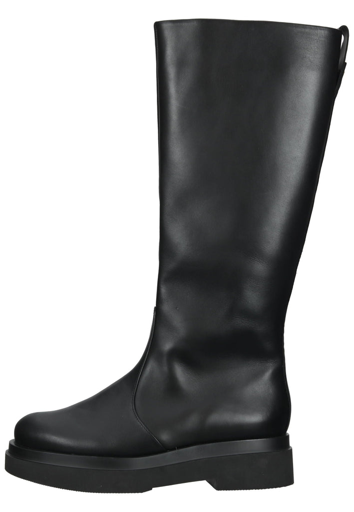 Högl Stiefel Glattleder Schwarz