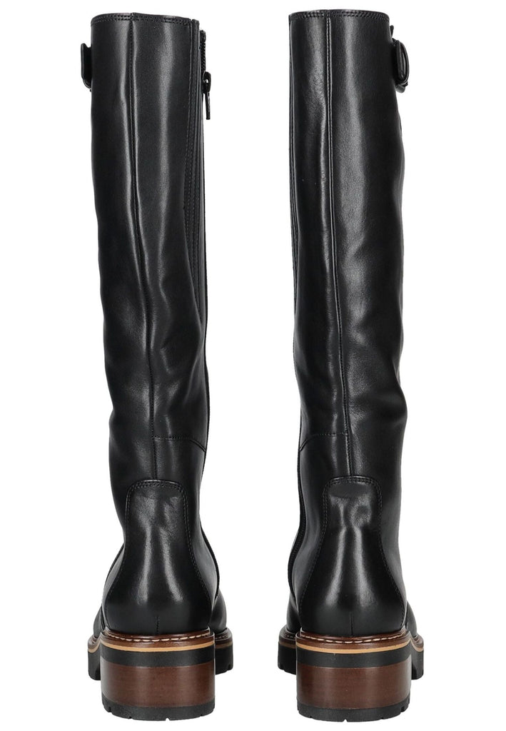 Högl Stiefel Leder Schwarz Warmfutter