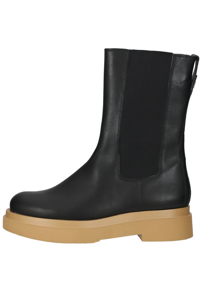Högl Stiefel Leder/Textil Schwarz/Braun