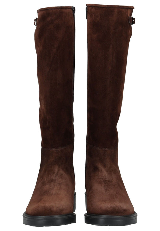 Högl Stiefel Veloursleder Braun Warmfutter