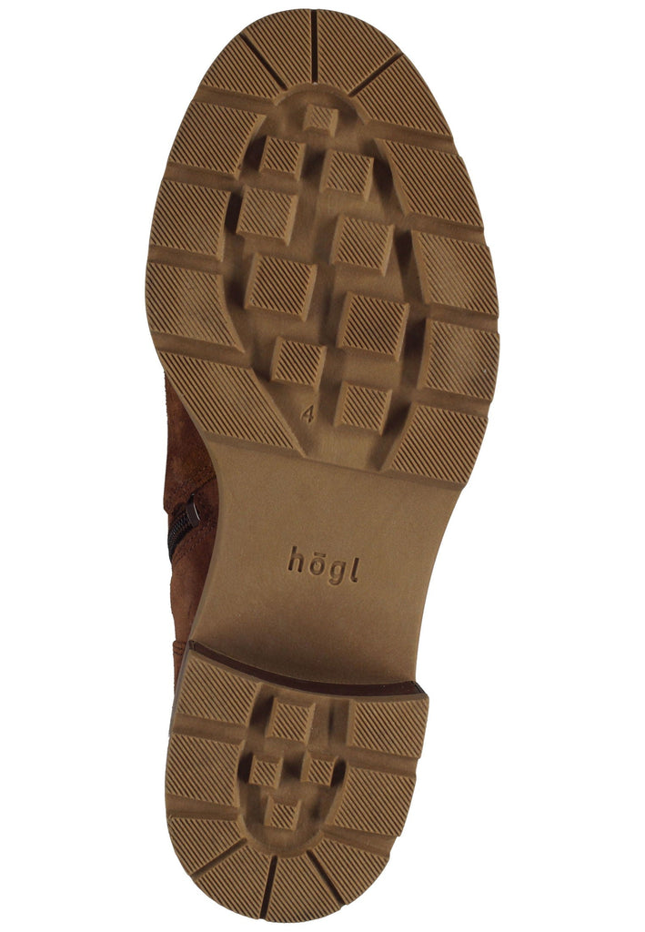 Högl Stiefel Veloursleder Camel Warmfutter