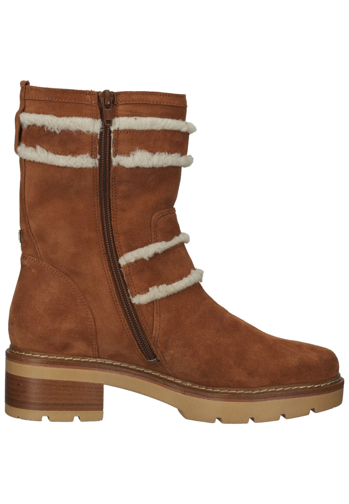 Högl Stiefel Veloursleder Camel Warmfutter