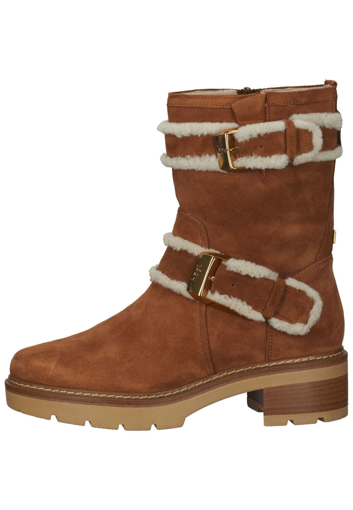 Högl Stiefel Veloursleder Camel Warmfutter