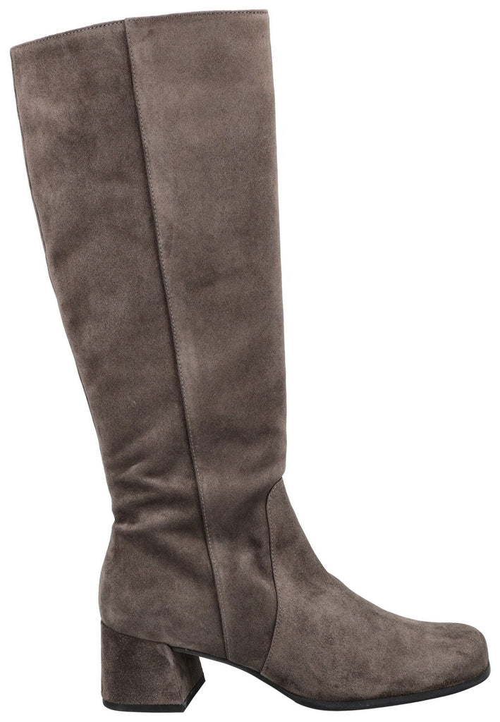 Högl Stiefel Veloursleder Dunkelgrau