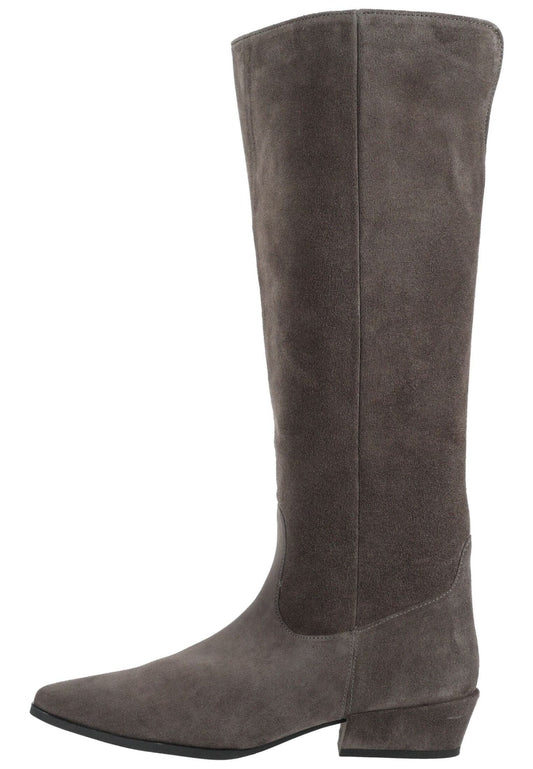 Högl Stiefel Veloursleder Grau