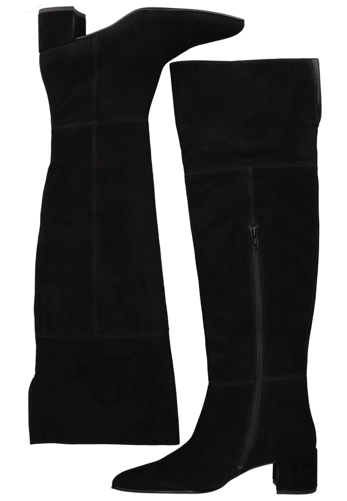 Högl Stiefel Veloursleder Schwarz