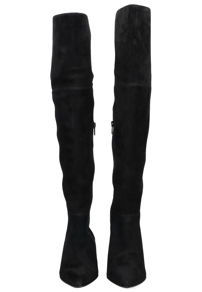 Högl Stiefel Veloursleder Schwarz